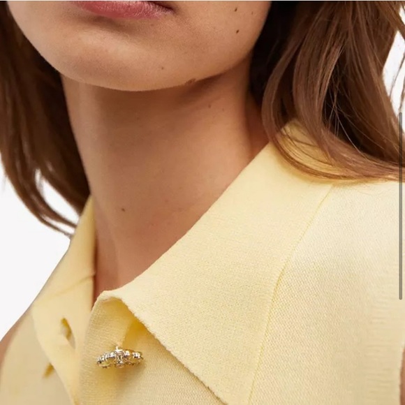 Mango Knit Rhinestones Top - Picture 3 of 7